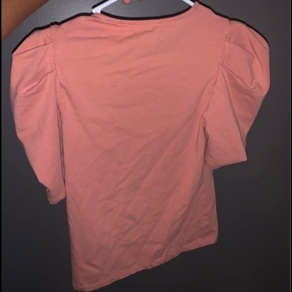 F21 Blush pink blouse - Picture 2 of 4